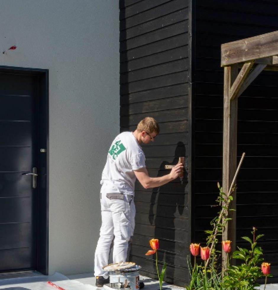  Ravalement de façade sur trois maisons à Vert-Saint-Denis, dans le 77 par AEC